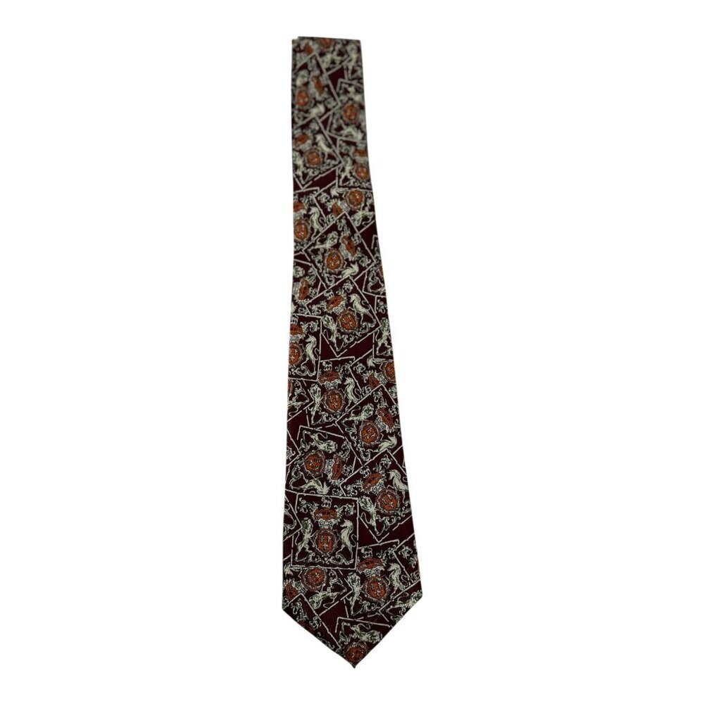 Vintage High Noble 100%‎ Men's Silk Tie Made in Korea